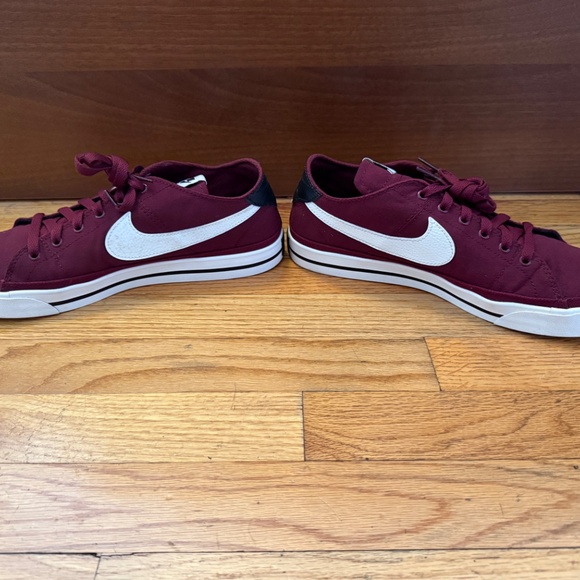 Nike Court Legacy Canvas Beetroot CW6539-601 Shoes Size Mens 10 or Womens 11.5 - Picture 3 of 8